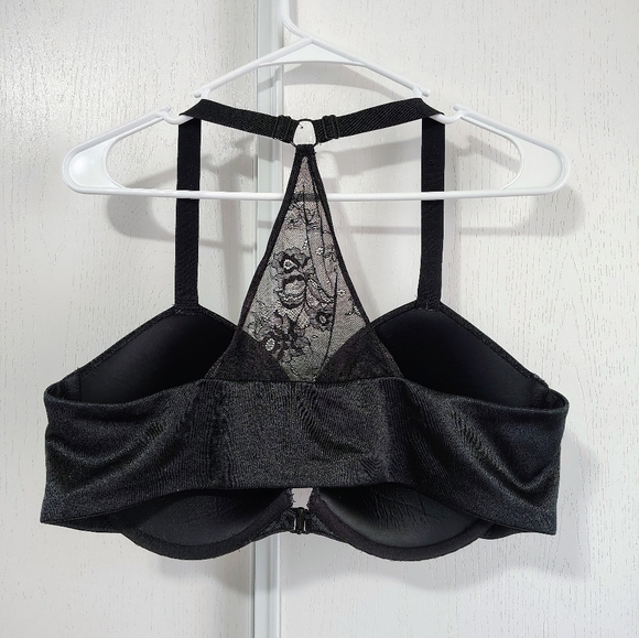 Curve Muse Women's Push Up  Underwire Halter Front Close Bras 42D - Picture 4 of 7